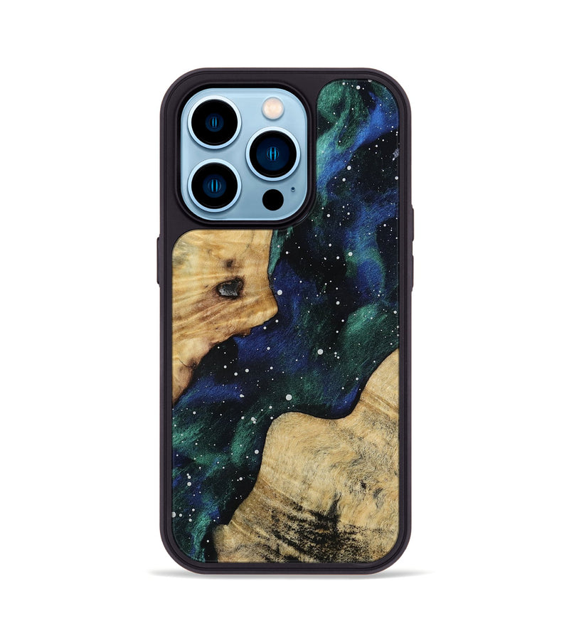 iPhone 14 Pro Wood Phone Case - Dian (Cosmos, 801146)