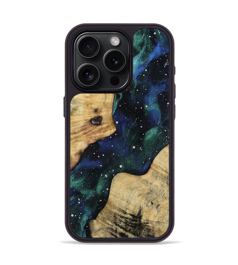 iPhone 15 Pro Wood Phone Case - Dian (Cosmos, 801146)