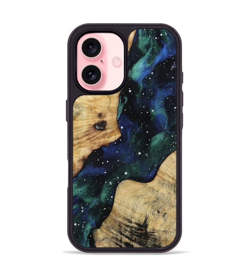 iPhone 16 Wood Phone Case - Dian (Cosmos, 801146)