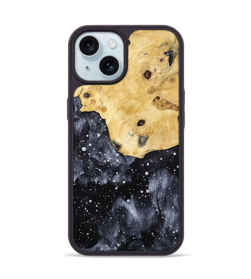 iPhone 15 Wood Phone Case - Isamar (Cosmos, 801148)