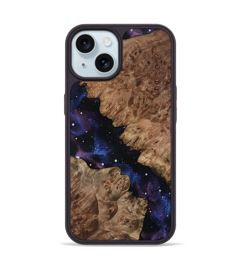 iPhone 15 Wood Phone Case - Queen (Cosmos, 801149)
