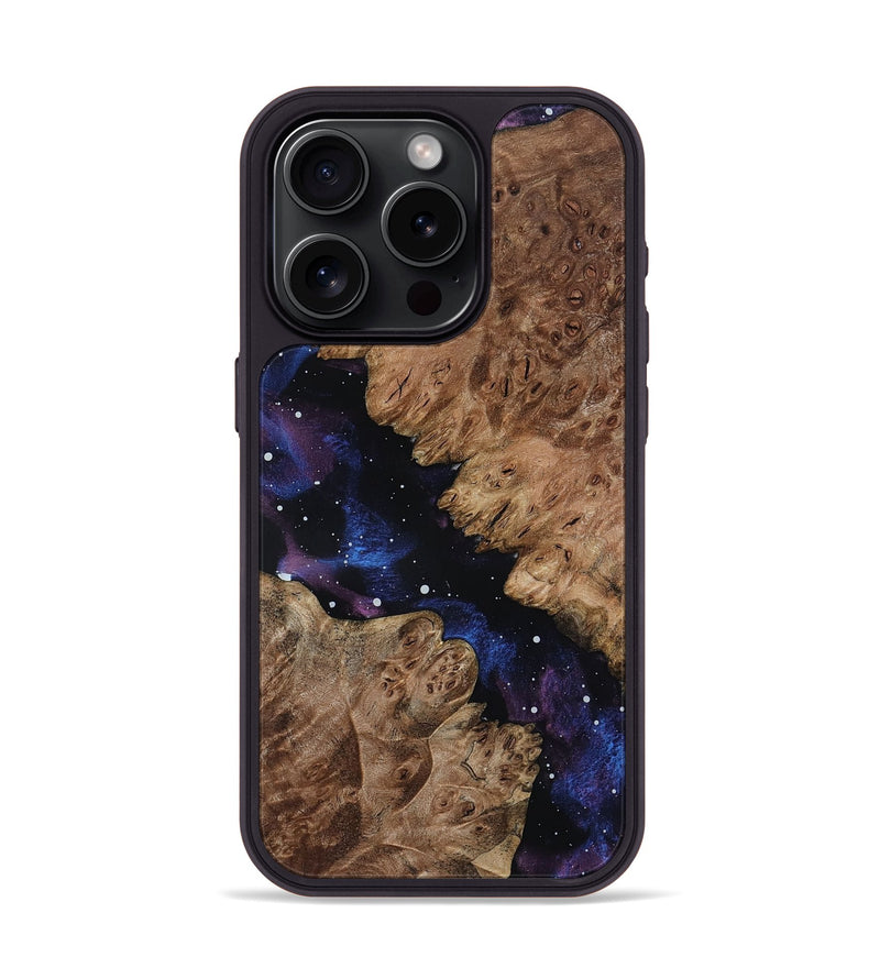 iPhone 15 Pro Wood Phone Case - Queen (Cosmos, 801149)