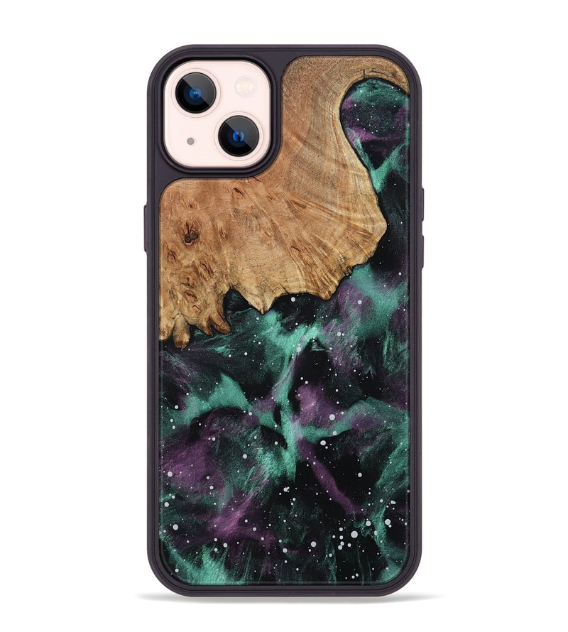 iPhone 14 Plus Wood Phone Case - Leta (Cosmos, 801152)