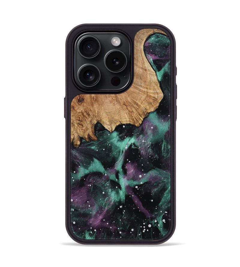 iPhone 15 Pro Wood Phone Case - Leta (Cosmos, 801152)