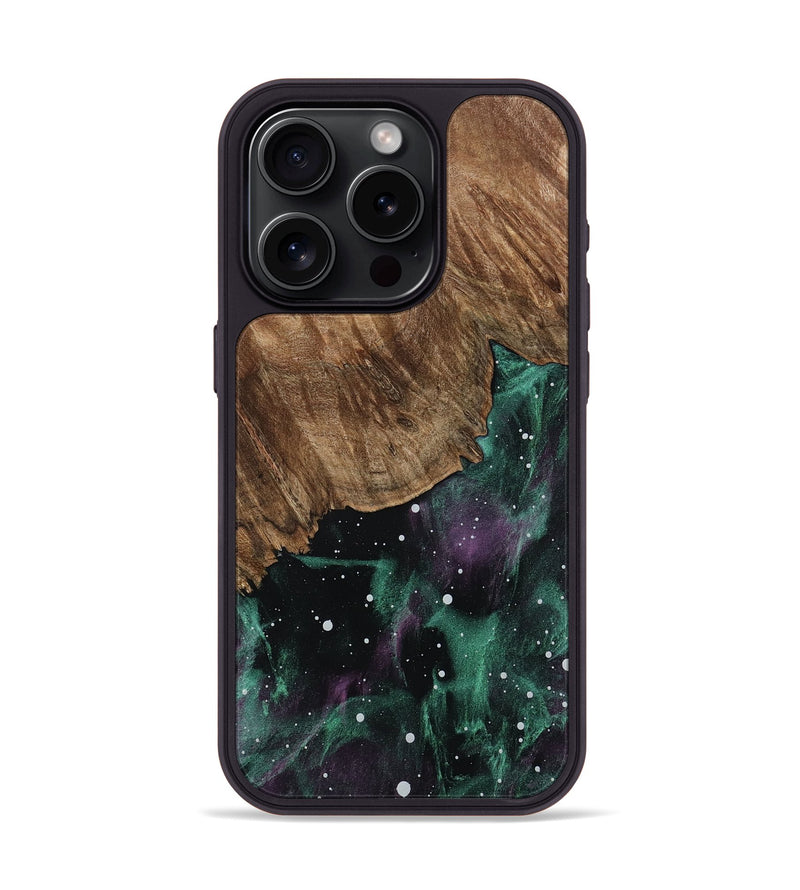 iPhone 15 Pro Wood Phone Case - Suzan (Cosmos, 801153)