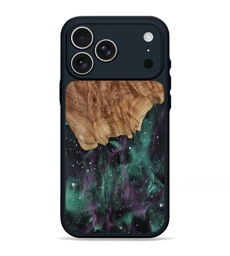 iPhone 17 Pro Max Wood Phone Case - Carmine (Cosmos, 801154)