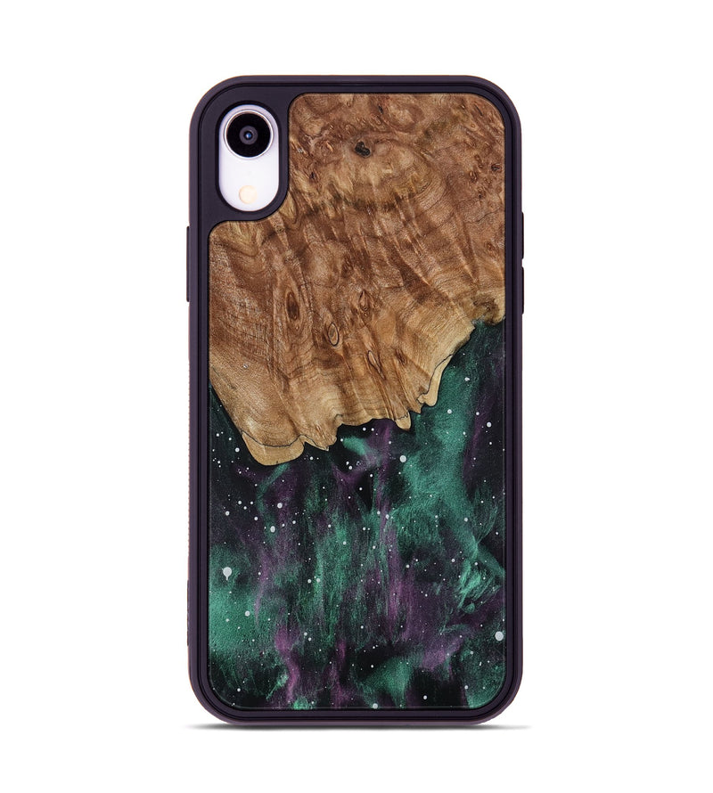iPhone Xr Wood Phone Case - Carmine (Cosmos, 801154)