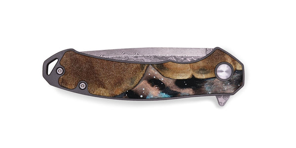 EDC Wood Pocket Knife - Jaclyn (Cosmos, 801156)