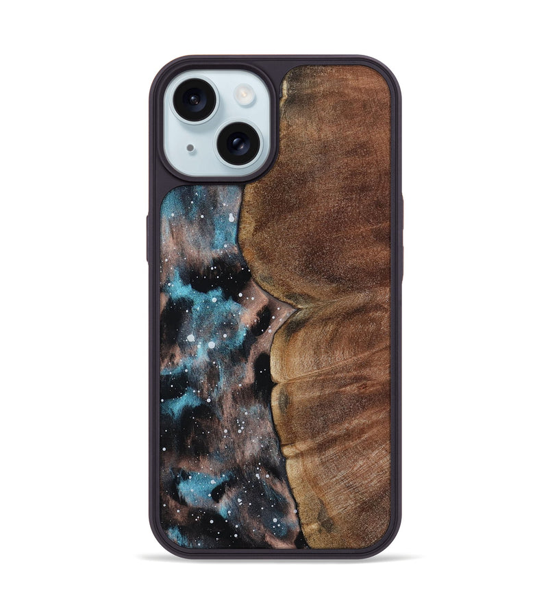 iPhone 15 Wood Phone Case - Jaclyn (Cosmos, 801156)