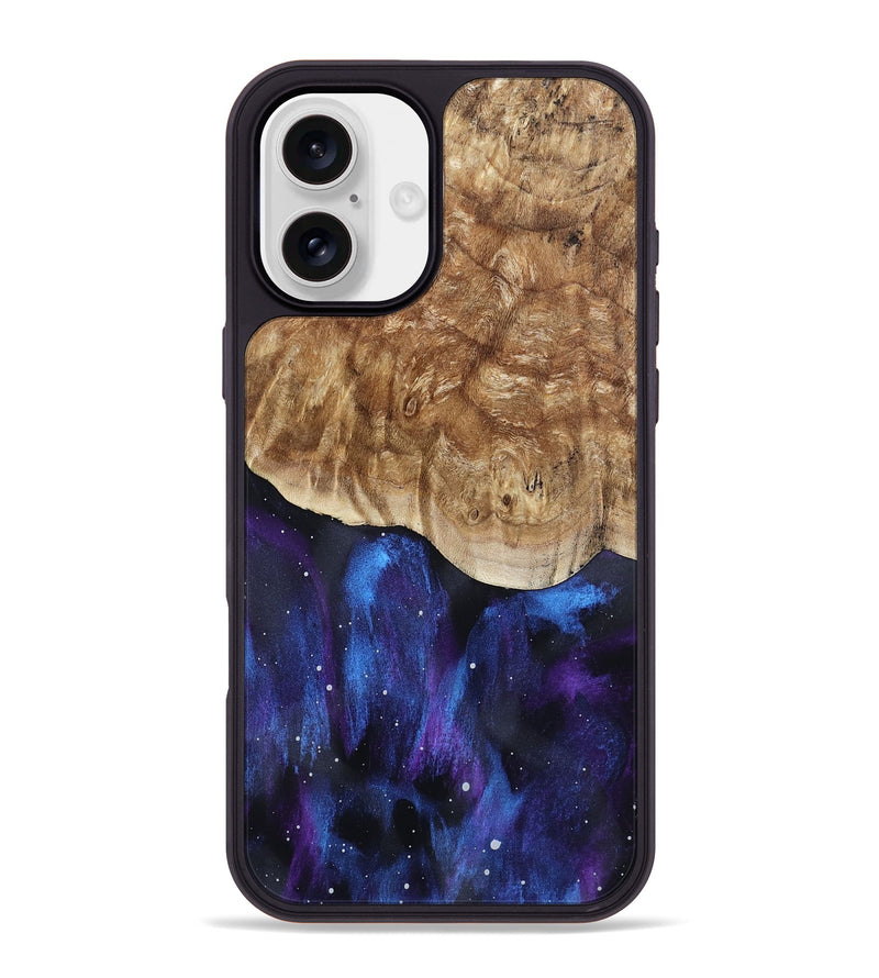 iPhone 16 Plus Wood Phone Case - Zara (Cosmos, 801158)