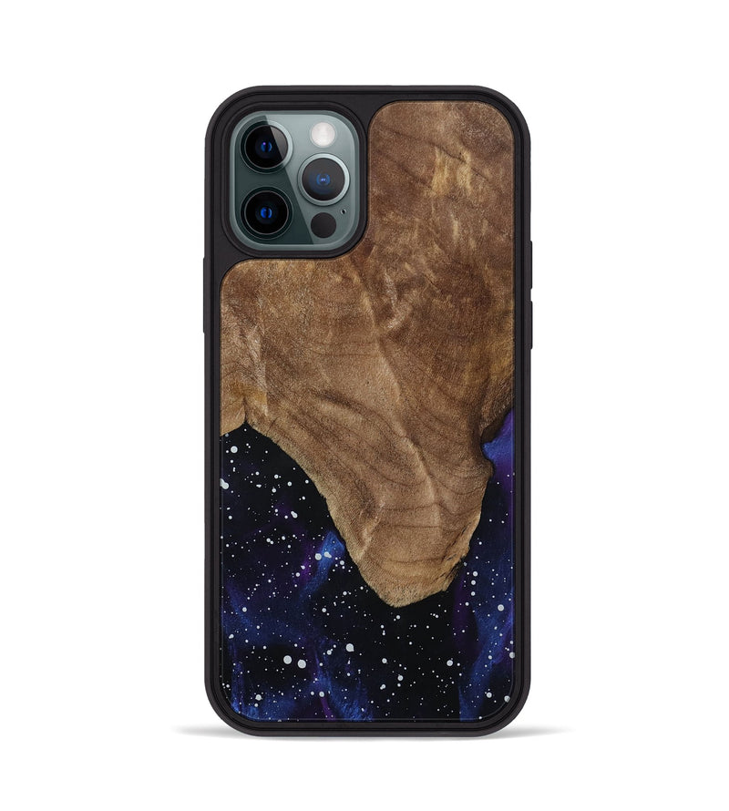 iPhone 12 Pro Wood Phone Case - Cathie (Cosmos, 801161)
