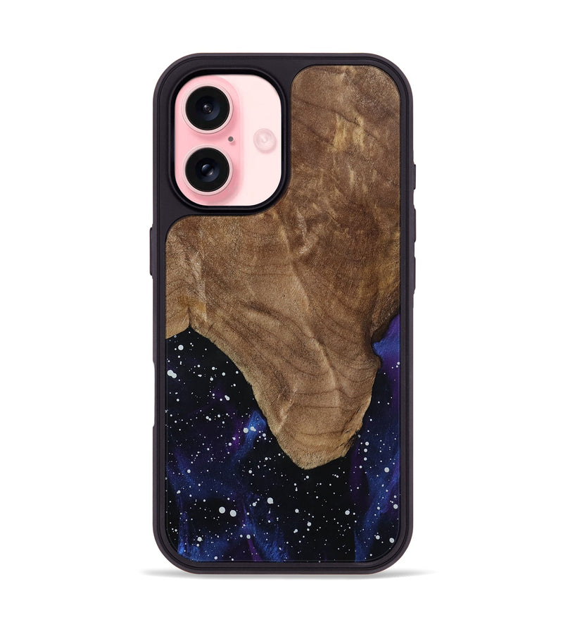 iPhone 16 Wood Phone Case - Cathie (Cosmos, 801161)