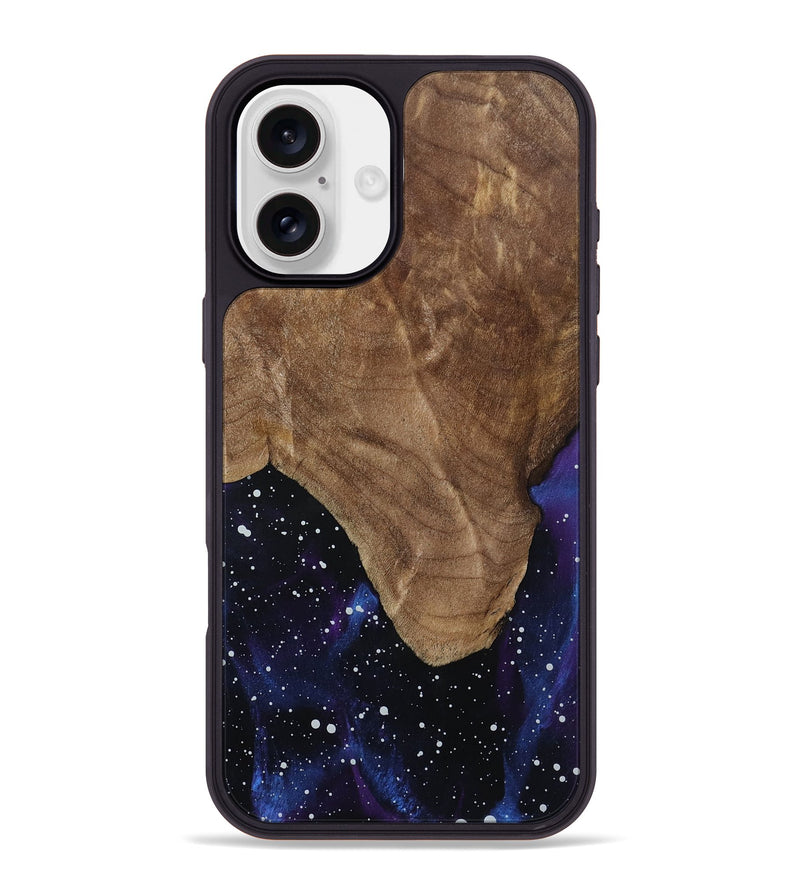 iPhone 16 Plus Wood Phone Case - Cathie (Cosmos, 801161)