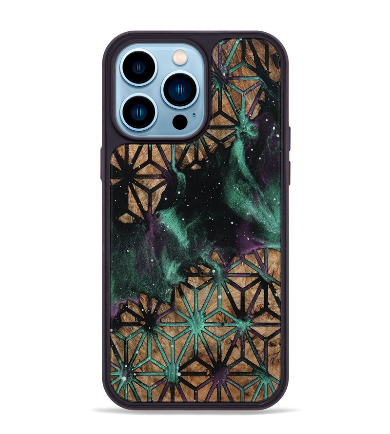 iPhone 14 Pro Max Wood Phone Case - Jakob (Cosmos, 801165)