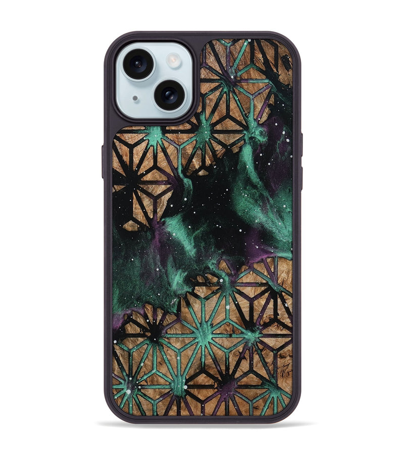 iPhone 15 Plus Wood Phone Case - Jakob (Cosmos, 801165)