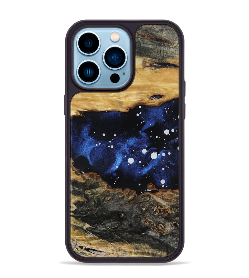 iPhone 14 Pro Max Wood Phone Case - Adlai (Cosmos, 801169)