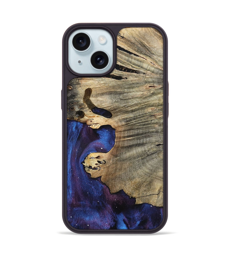 iPhone 15 Wood Phone Case - Gladys (Cosmos, 801171)