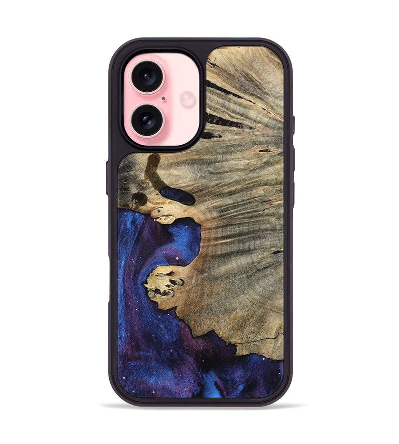 iPhone 16 Wood Phone Case - Gladys (Cosmos, 801171)