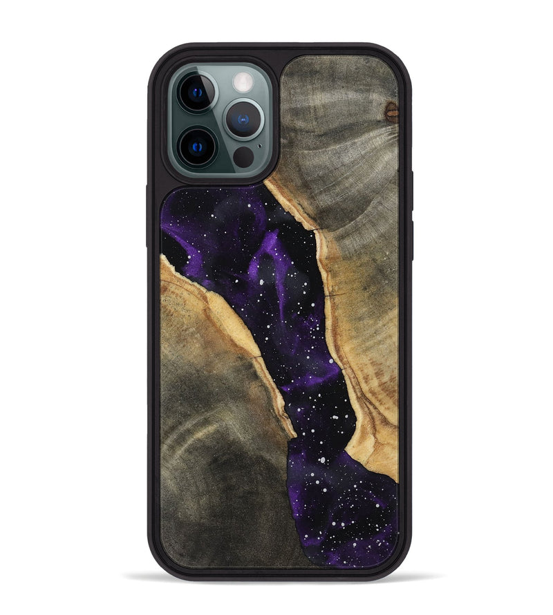 iPhone 12 Pro Max Wood Phone Case - Zane (Cosmos, 801176)