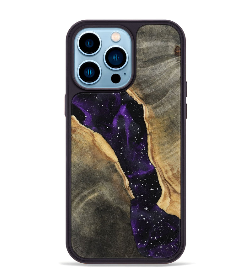 iPhone 14 Pro Max Wood Phone Case - Zane (Cosmos, 801176)