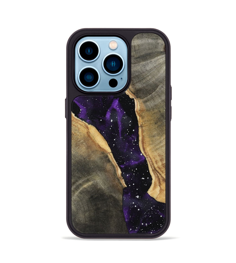 iPhone 14 Pro Wood Phone Case - Zane (Cosmos, 801176)
