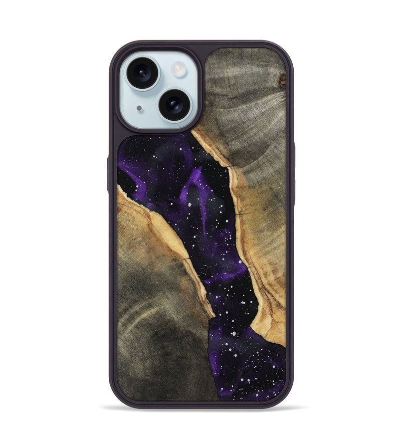 iPhone 15 Wood Phone Case - Zane (Cosmos, 801176)