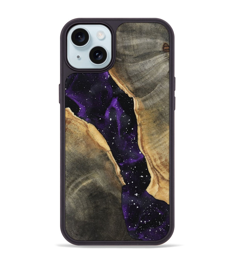 iPhone 15 Plus Wood Phone Case - Zane (Cosmos, 801176)