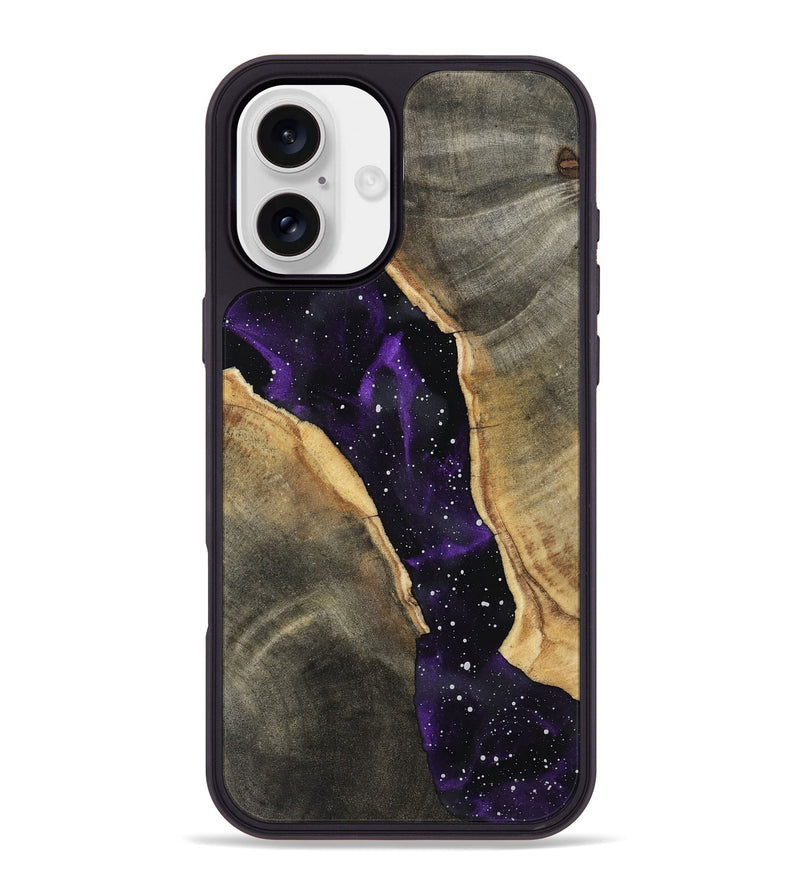 iPhone 16 Plus Wood Phone Case - Zane (Cosmos, 801176)