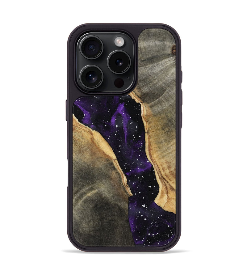 iPhone 16 Pro Wood Phone Case - Zane (Cosmos, 801176)