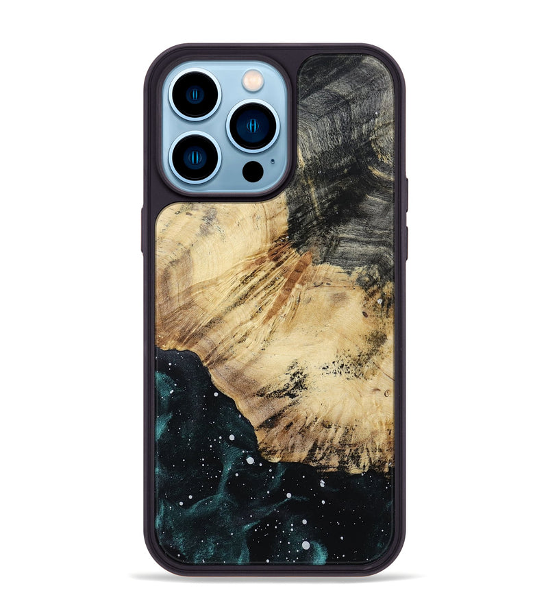 iPhone 14 Pro Max Wood Phone Case - Sandy (Cosmos, 801177)