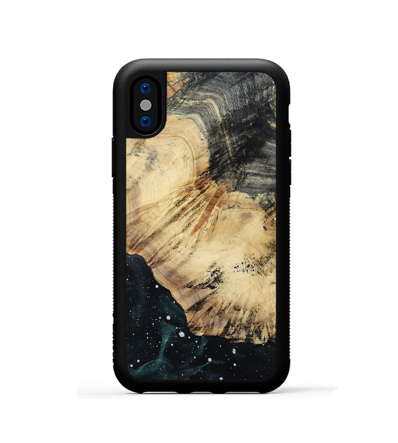 iPhone Xs Wood Phone Case - Sandy (Cosmos, 801177)