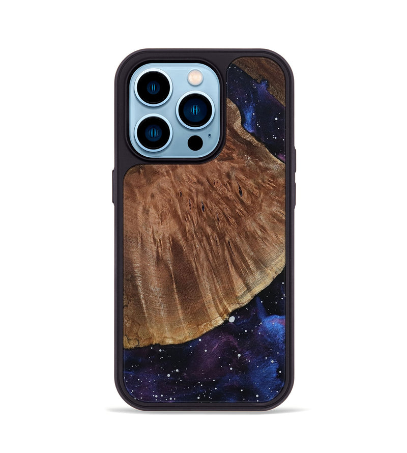 iPhone 14 Pro Wood Phone Case - Ayleen (Cosmos, 801178)