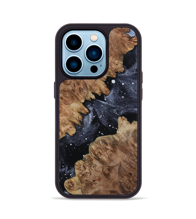 iPhone 14 Pro Wood Phone Case - Zander (Cosmos, 801179)