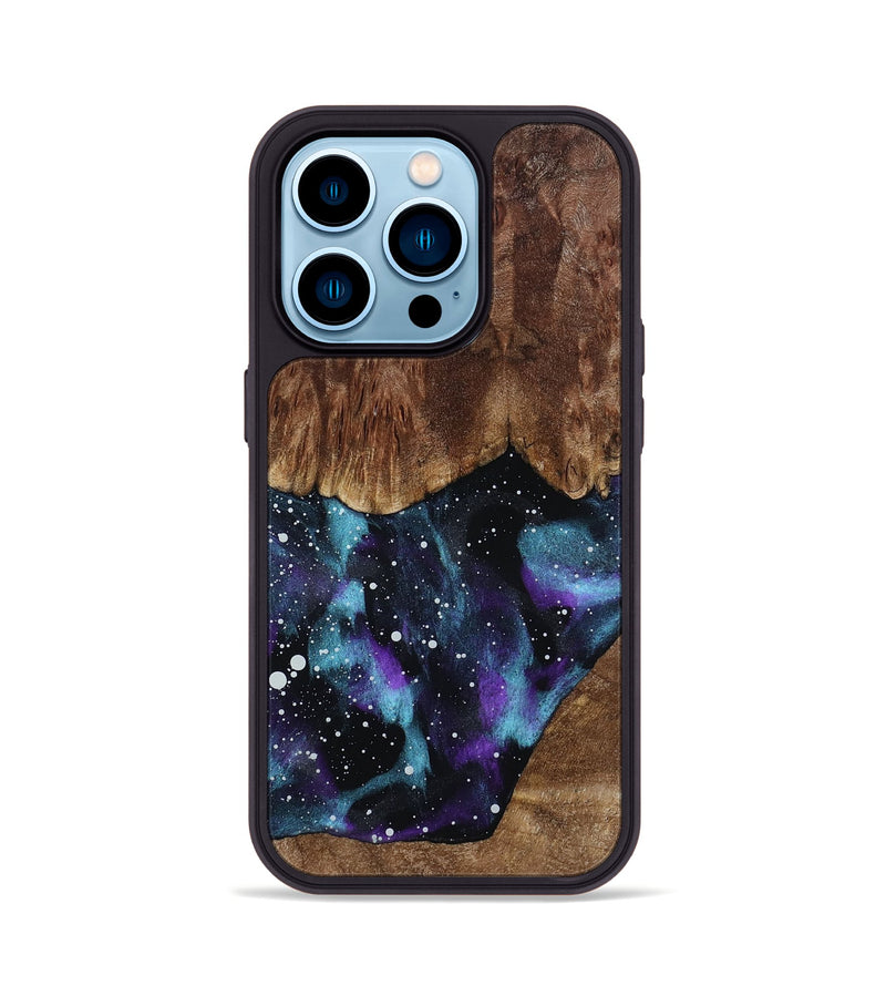 iPhone 14 Pro Wood Phone Case - Lennon (Cosmos, 801180)