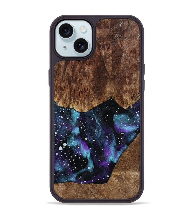iPhone 15 Plus Wood Phone Case - Lennon (Cosmos, 801180)