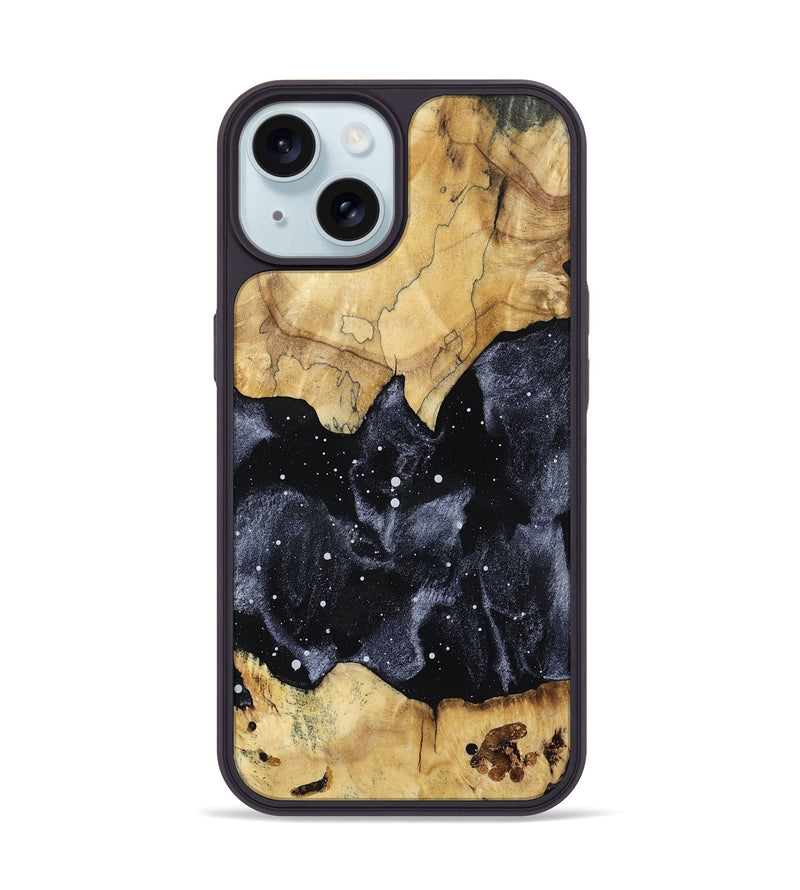 iPhone 15 Wood Phone Case - Vanesa (Cosmos, 801181)