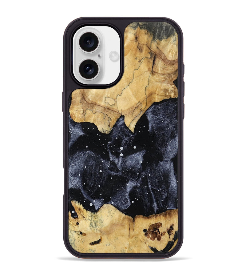 iPhone 16 Plus Wood Phone Case - Vanesa (Cosmos, 801181)