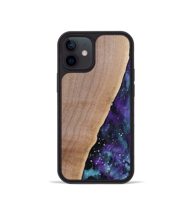 iPhone 12 mini Wood Phone Case - Aryan (Cosmos, 801182)