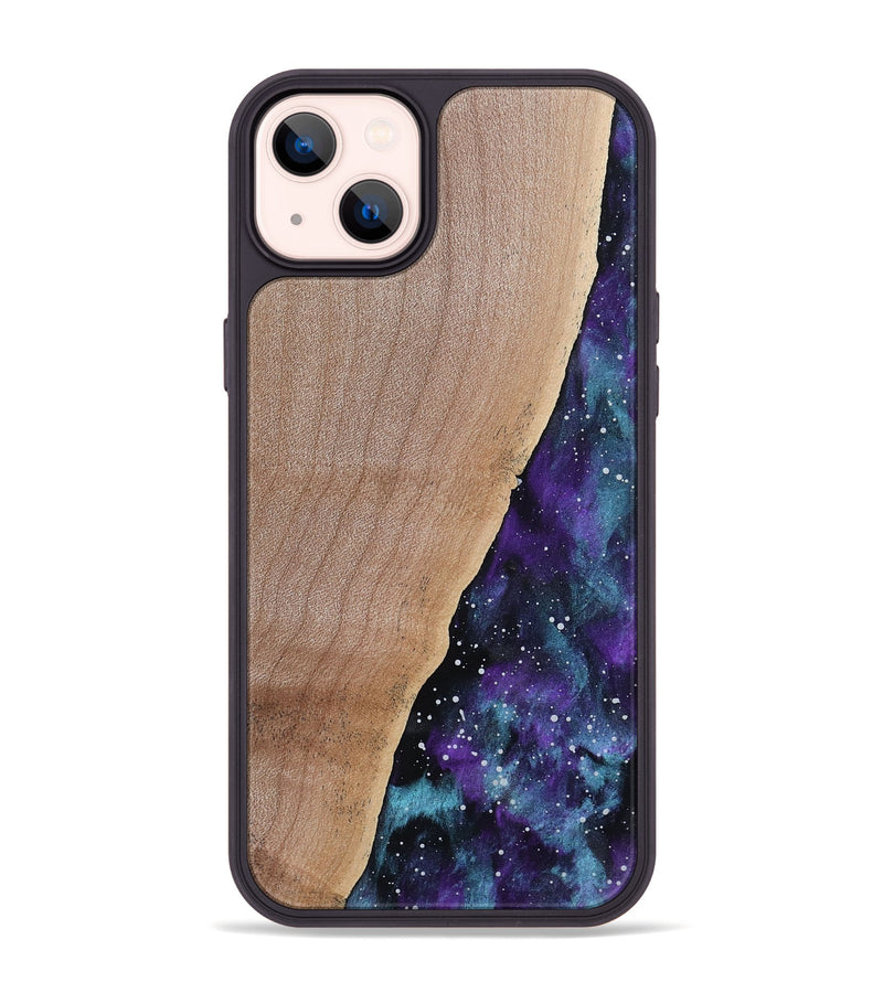 iPhone 14 Plus Wood Phone Case - Aryan (Cosmos, 801182)
