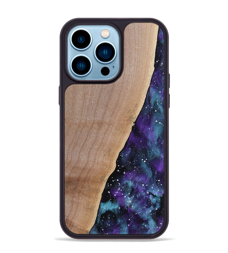 iPhone 14 Pro Max Wood Phone Case - Aryan (Cosmos, 801182)