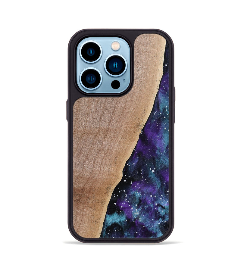 iPhone 14 Pro Wood Phone Case - Aryan (Cosmos, 801182)