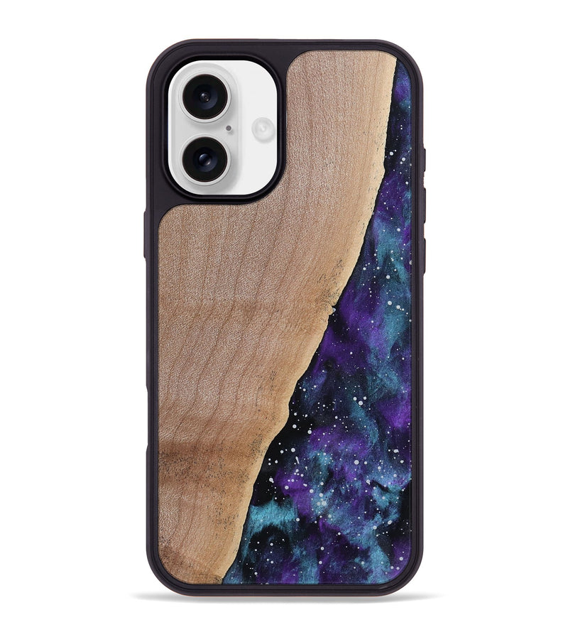 iPhone 16 Plus Wood Phone Case - Aryan (Cosmos, 801182)