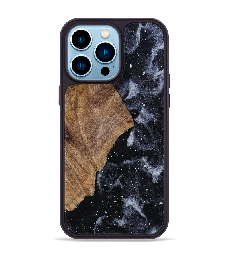 iPhone 14 Pro Max Wood Phone Case - Rayna (Cosmos, 801183)