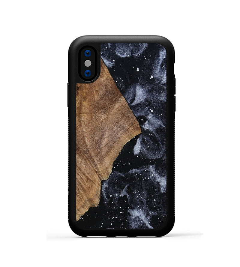 iPhone Xs Wood Phone Case - Rayna (Cosmos, 801183)
