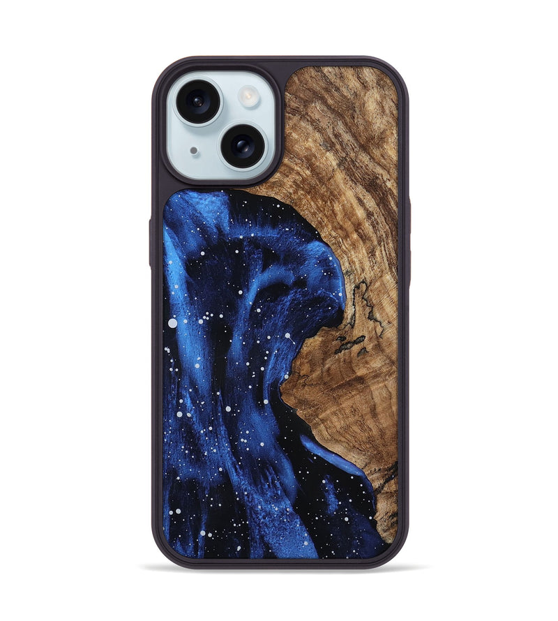 iPhone 15 Wood Phone Case - Yuridia (Cosmos, 801184)
