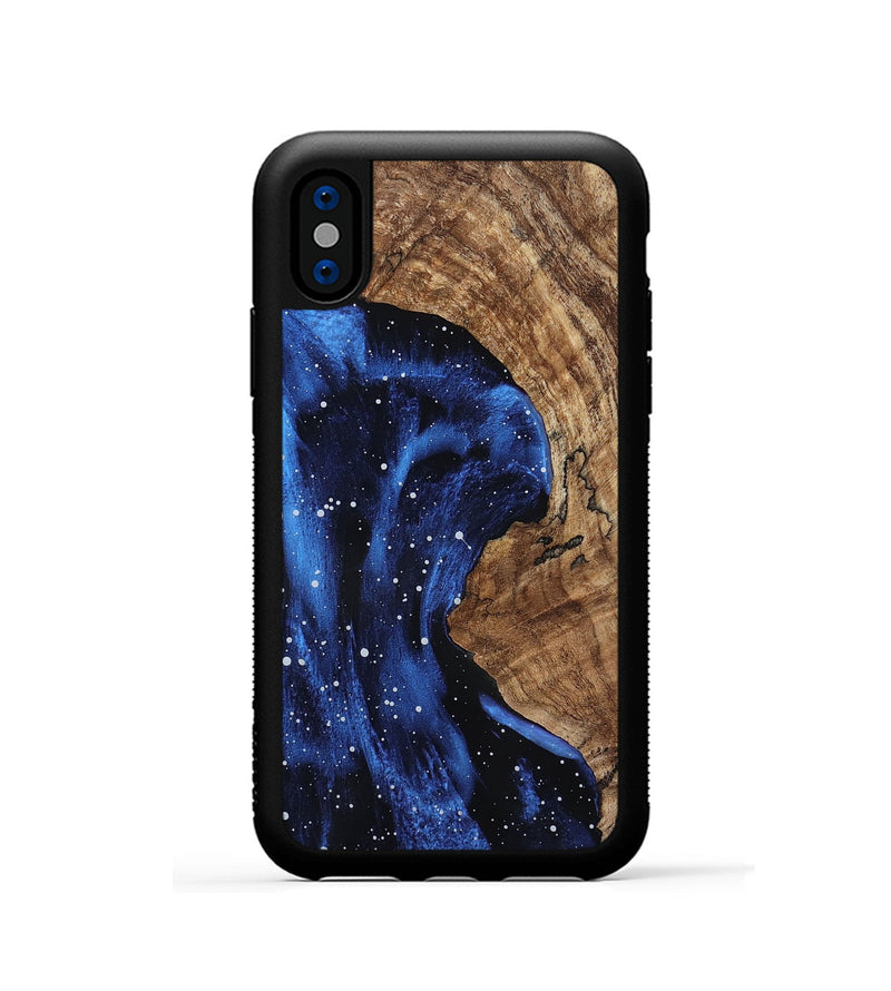 iPhone Xs Wood Phone Case - Yuridia (Cosmos, 801184)