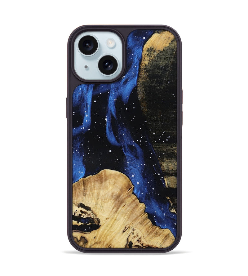 iPhone 15 Wood Phone Case - Esta (Cosmos, 801185)