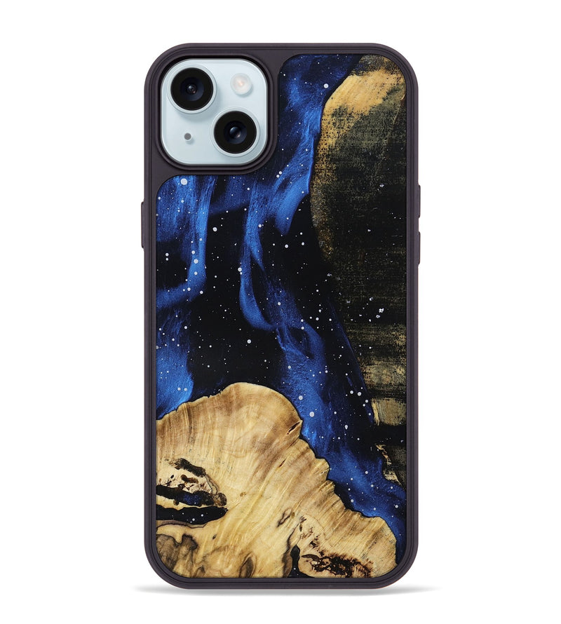 iPhone 15 Plus Wood Phone Case - Esta (Cosmos, 801185)