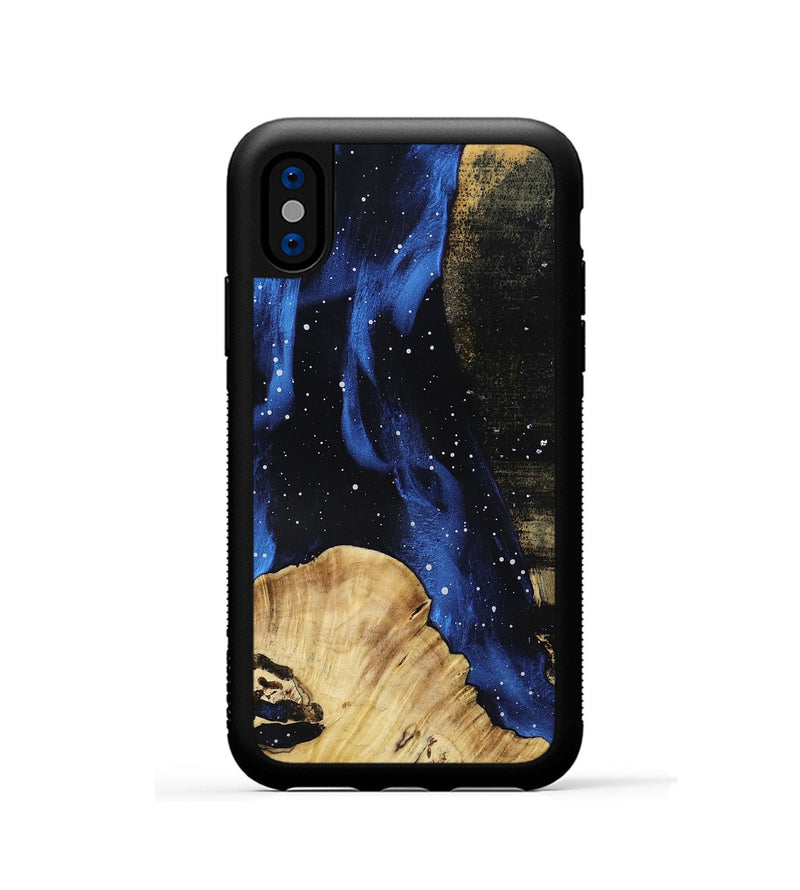 iPhone Xs Wood Phone Case - Esta (Cosmos, 801185)