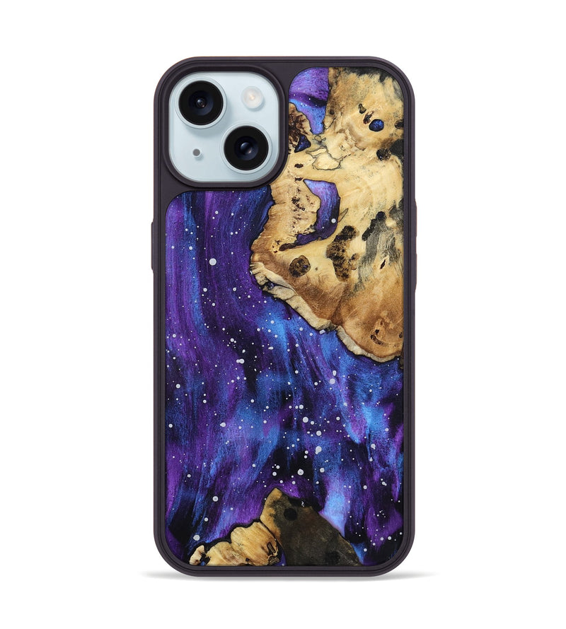 iPhone 15 Wood Phone Case - Junior (Cosmos, 801189)